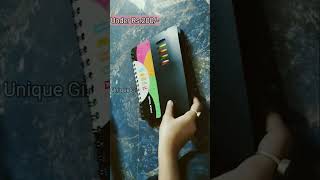 Beautiful Notebook📔Spiral Binding  Notebook With Stick Notes  Cute Diarymeeshodiaryshortsviral [upl. by Duncan842]