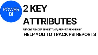 POWER BI FOR BEGINNERS  REPORT RENDER TIMESTAMP  REPORT RENDER BY [upl. by Hsan]