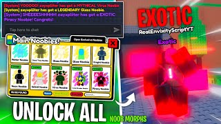 OP  Find The Noobies Morphs Unlock All  Get 55 Instant Badges amp Morphs  Envixity Scripts [upl. by Bittencourt]