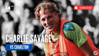 Charlie Savage vs Charlton Athletic  Reading FC Highlights  310824 [upl. by Atenahs]