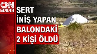 Kapadokyada balon kazası 2 ölü 3 yaralı [upl. by Meid998]