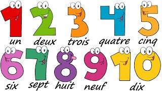 French Lesson 17  NUMBERS 110  Learn French  The French Minute [upl. by Beverley]