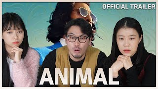 SUBKorean Actor amp Actress React to Animal Official Trailer Ranbir Kapoor  Rashmika M  Bhushan K [upl. by Carree]