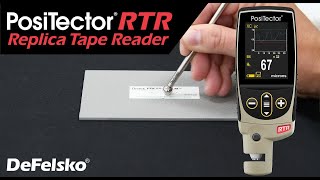 How to Measure Surface Profile Using Testex Replica Tape and the PosiTector RTR [upl. by Leaw]