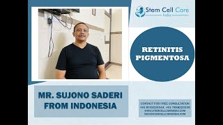 Patient with Retinitis Pigmentosa shares his experience at SCCI RP treatment stem cell therapy [upl. by Nevah]