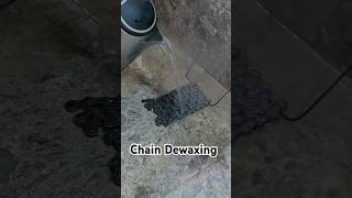 cyclechain wax stripping dewaxing mtbcycling [upl. by Oralla]