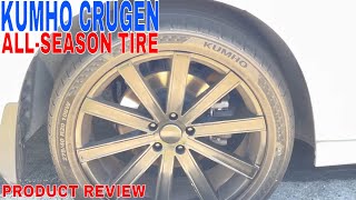 ✅ Kumho Crugen Premium KL33 AllSeason Tire  23560R18 103H 🔴 [upl. by Gerstner612]