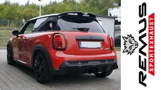 MINI Cooper JCW F56  Wydech Remus GPFBypass Valved Exhaust  Wydechowepl [upl. by Theona860]