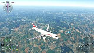 FS 2020 Flying from Landvetter TO Geneva Xbox Series X [upl. by Anura436]