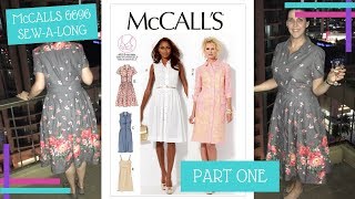 How To  McCalls 6696 SewAlong  The Bodice Beginnings  Part One [upl. by Kyte]