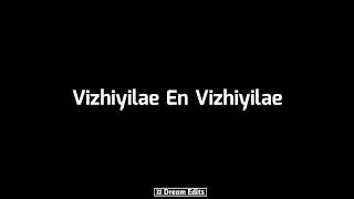 Vizhiyilae en vizhiyilae  Vellithirai  Sad song  Song with lyrics  Black screen  Chitra [upl. by Tresa]