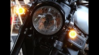 HowTo Montage Kellermann Bullet an Yamaha XSR 900 [upl. by Orms]