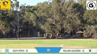 South Perth  2s v MidlandGuildford  2s [upl. by Ratna]