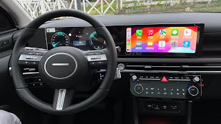 2025 Hyundai Tucson Facelift Apple CarPlay Review [upl. by Naig]