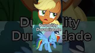 Rainbow Dash VS Applejack My Little Pony edits mylittlepony rainbowdash applejack edit mlp [upl. by Catie]