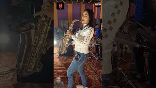 Saxophone🎷🎷♥️ Music Song Saxophone Queen Lipika Samanta Yamma Yamma Bikash Studio [upl. by Dewhirst]