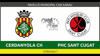 OkLigaPlata Nord  Cerdanyola CH Maheco  PHC Sant Cugat 7a jornada [upl. by Berlinda]