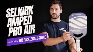 Selkirk Amped Pro Air Paddle Review  The Perfect Aerodynamic Paddle [upl. by Siari]