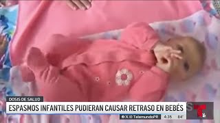 Espasmos infantiles pequeñas convulsiones en bebés [upl. by Steen]