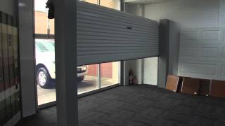 Automatic Roller Garage Door Demonstration [upl. by Eseerehc]