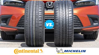 Michelin Pilot Sport 4S vs Continental ExtremeContact Sport 02  In Depth Review [upl. by Breena]