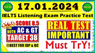 IELTS LISTENING PRACTICE TEST 2024 WITH ANSWERS  17012024 [upl. by Anitsim]