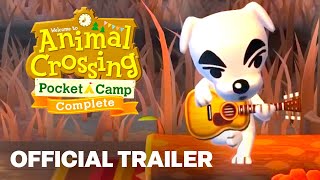 Animal Crossing Pocket Camp Complete  Official Reveal And Overview Trailer [upl. by Karlow]