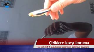 Nasiol ZR53 Nano Seramik Boya Kaplama Dayanıklılık Testi [upl. by Eceinehs119]