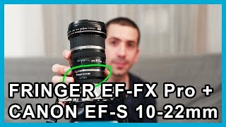 Test complet du Canon 1022 sur Fujifilm XT20 Fringer EFFX Pro [upl. by Fidel]