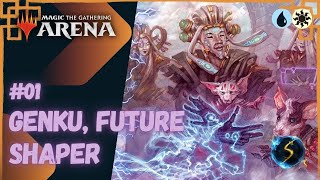 Its Showtime Genku Future Shaper ☀️💧 01  MTG Arena  Historic Brawl [upl. by Lativa]