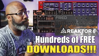 How to Download 100s of FREE Reaktor 6 Instruments  Native Instruments [upl. by Leugim]