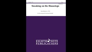 Sneaking on the Housetops for Interchangeable Wooding Ensemble arr by Ryan Meeboer  Easy Level [upl. by Sheepshanks]