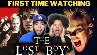 THE LOST BOYS 1987  FIRST TIME WATCHING  MOVIE REACTION [upl. by Ahseekal]