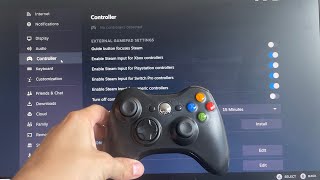 Steam How to Connect Xbox 360 Controller With Bluetooth on PC Tutorial 100 Working [upl. by Lowrance810]