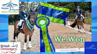 We Won Our Petplan Area Festival at Bicton Arena [upl. by Ayyidas]