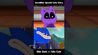 SHIN SONIC x INCREDIBOX SPRUNKI SO BABY Cute story The Sonic Tapes Animation [upl. by Ihcehcu]