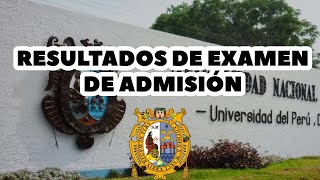 🔴 RESULTADOS EXAMEN DE ADMISIÓN SAN MARCOS  ÁREA D Y E sanmarcos unmsm examendeadmision [upl. by Enorel52]