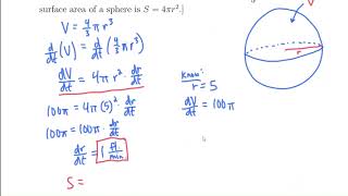 More Related Rates Problems [upl. by Hummel]