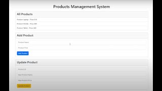 React CRUD App Product Management System REST API consumption Crash Course in 1 hour amp 22 Minutes [upl. by Doug254]