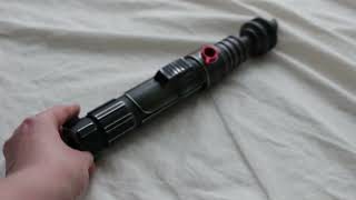 REVIEW Saberforge Adept Lightsaber  Weathered Ezra inspired [upl. by Ennayoj350]