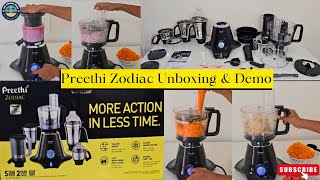 Preethi Zodiac Mixer Grinder Unboxing and Demo  unboxing way2e3 [upl. by Anazraf462]