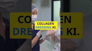 जलने पर तुरंत क्या करें  Collagen Dressing  First Aid for BURN patients shorts burn [upl. by Lavern]