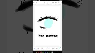 How i make eye [upl. by Inah]