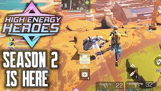 SEASON 2 UPDATE IS HERE HOWTO DOWNLOAD AND PLAY  HIGH ENERGY HEROES [upl. by Tound]