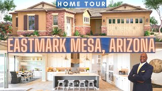 EASTMARK Mesa AZ Home Tour  BEST Selling Community In AZ [upl. by Blayze]