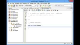 Java SQLite Netbeans tutorials Database Connection PART01 [upl. by Lierbag]