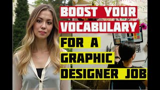 Learn English Boost Vocabulary for Graphic Designer job  Strategies  Expanding Vocabulary Is Key [upl. by Sillihp]