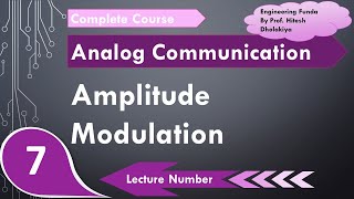 Amplitude Modulation Definition Basics Derivation Frequency Response amp Waveforms Explained [upl. by Fredelia]