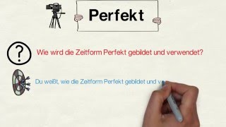 Zeitform Perfekt vollendete Gegenwart [upl. by Gnud610]