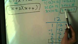 How to Factor Trinomials x2bxc [upl. by Gagnon497]